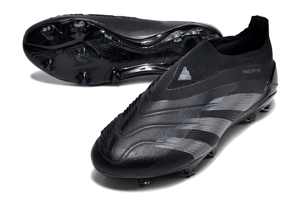 Adidas Predator Elite Laceless Boots FG All Black 6