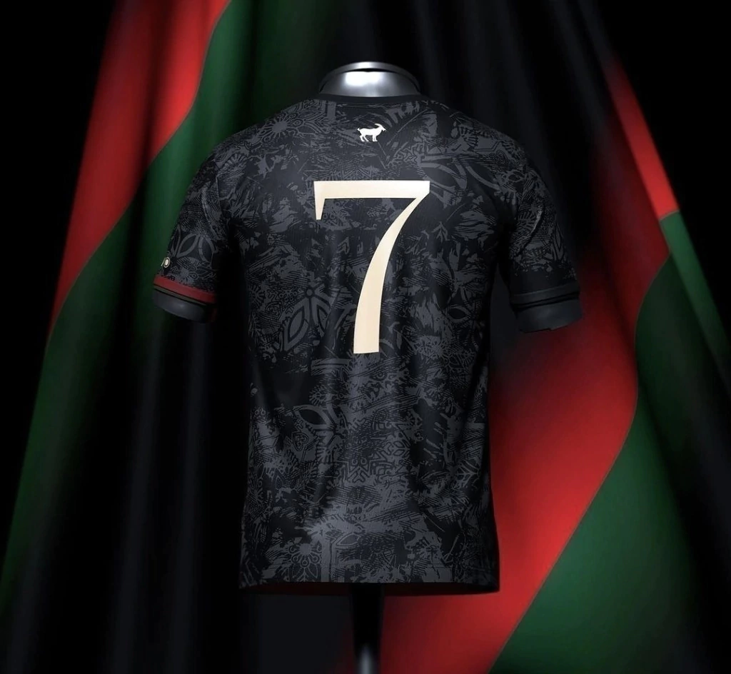 Camisa The Siu Cristiano Ronaldo 7 Preta Comma Football - 2023/2024 3