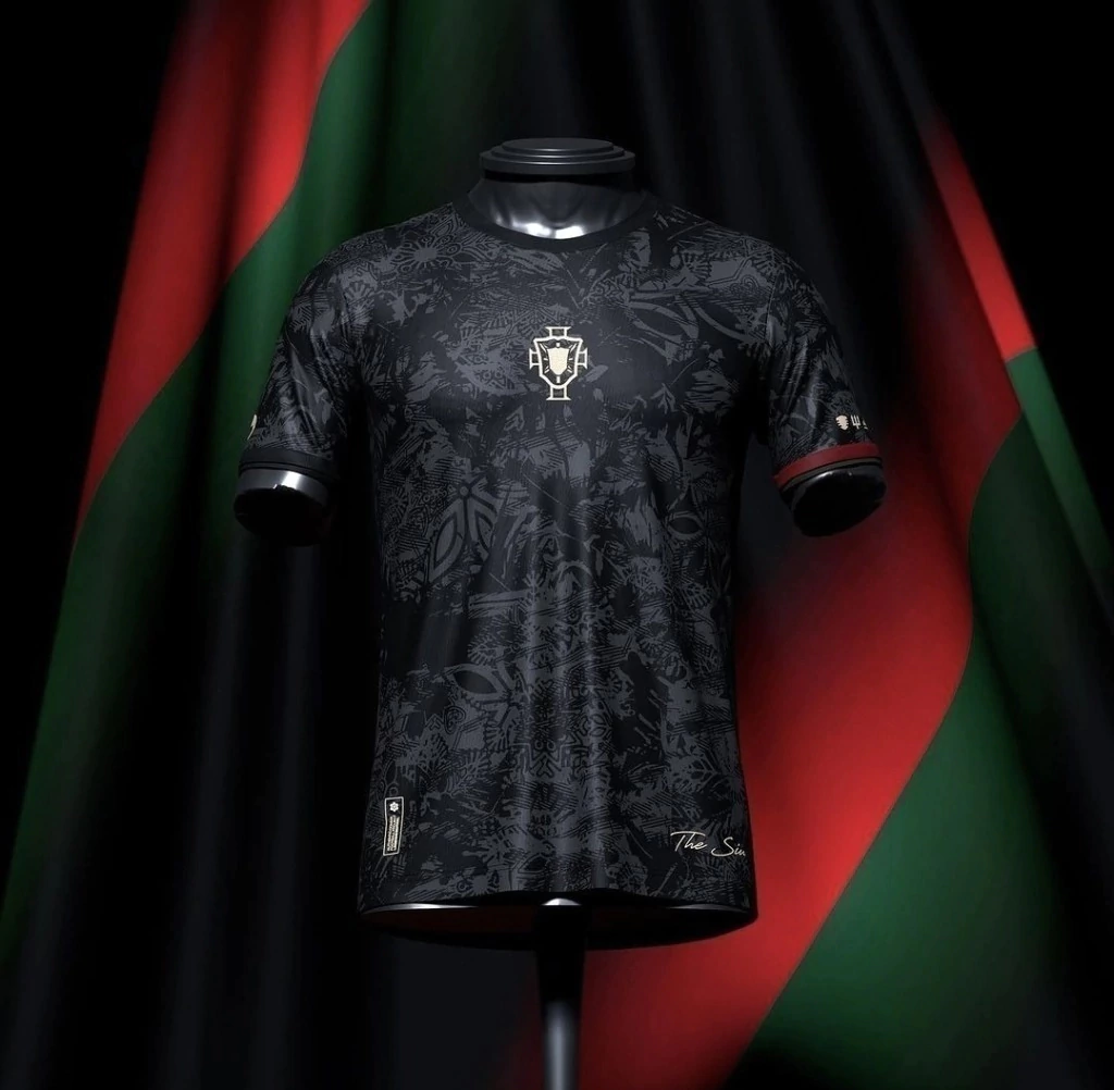 Camisa The Siu Cristiano Ronaldo 7 Preta Comma Football - 2023/2024 1