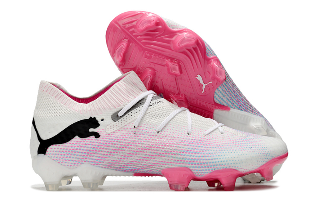 PUMA FUTURE 7 ULTIMATE FG BRANCA E ROSA 1