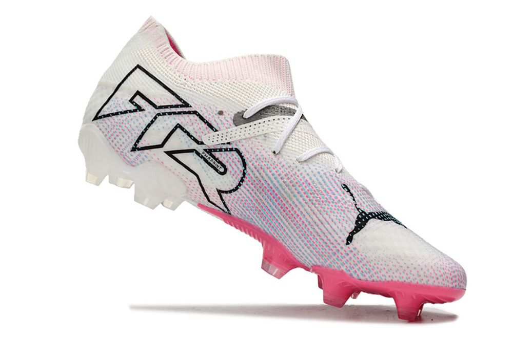 PUMA FUTURE 7 ULTIMATE FG BRANCA E ROSA 4