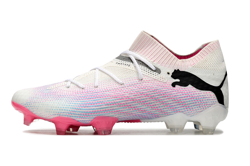 PUMA FUTURE 7 ULTIMATE FG BRANCA E ROSA 5