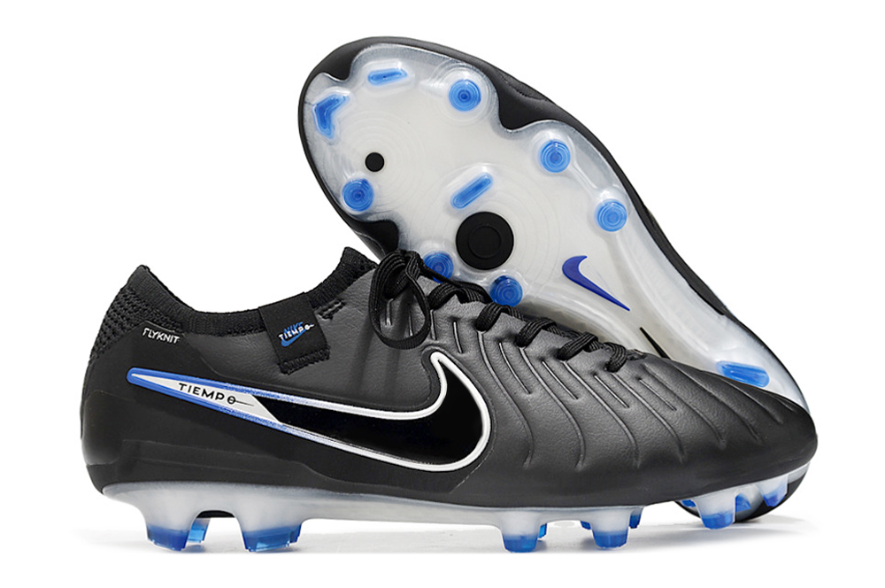 Nike Tiempo Legend 10 Elite FG PRETA E AZUL 1
