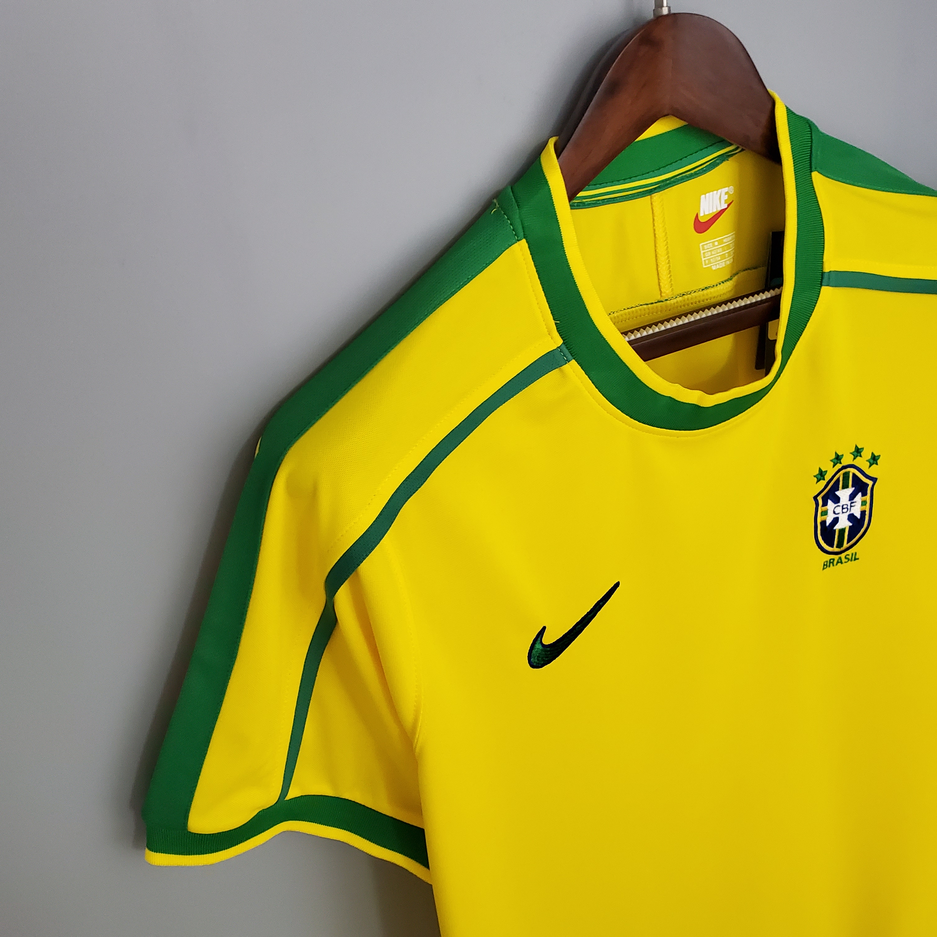 BRASIL HOME RETRÔ ÉPOCA 1998 AMARELA 5