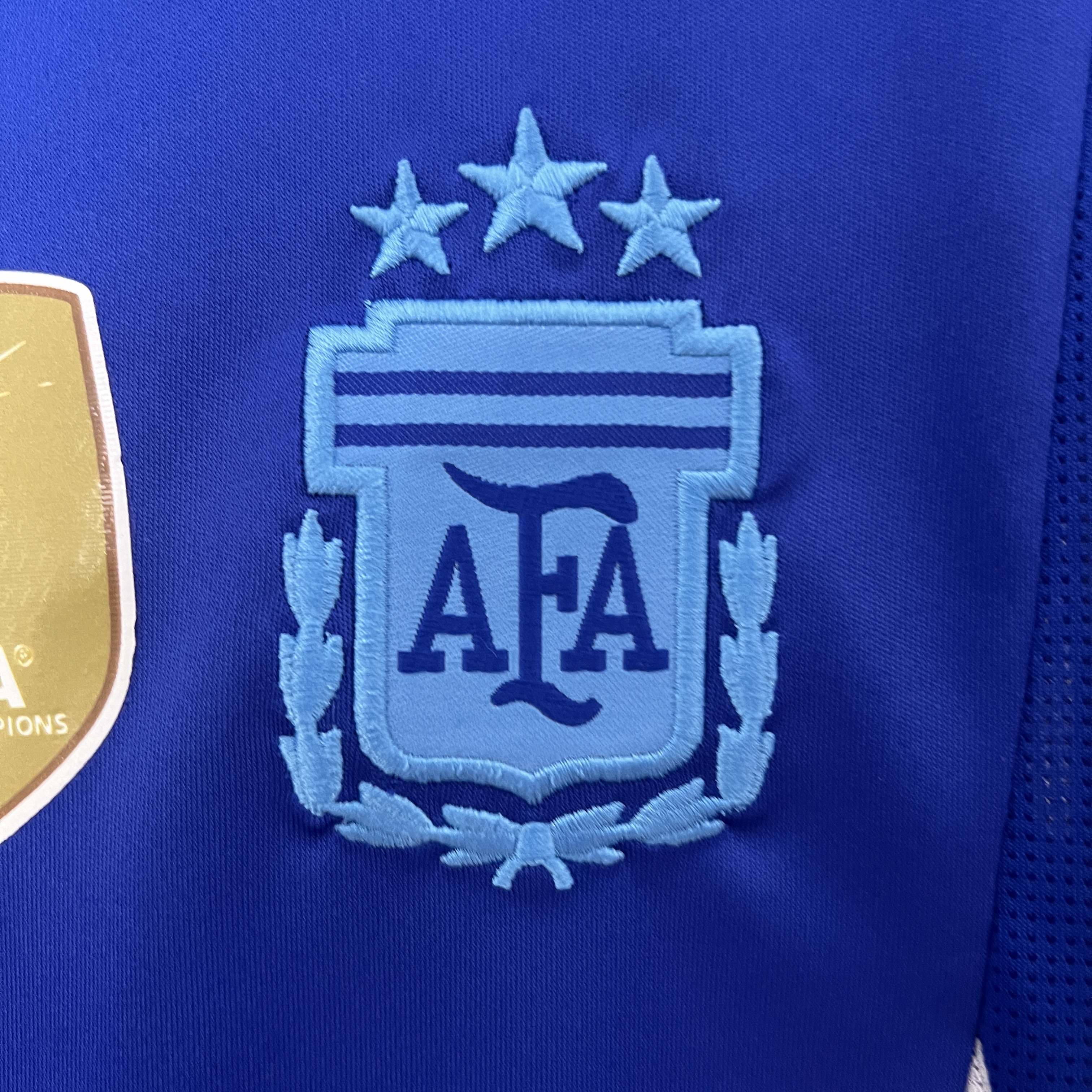 KIT CRIANÇA ARGENTINA AWAY AZUL 24-25 2