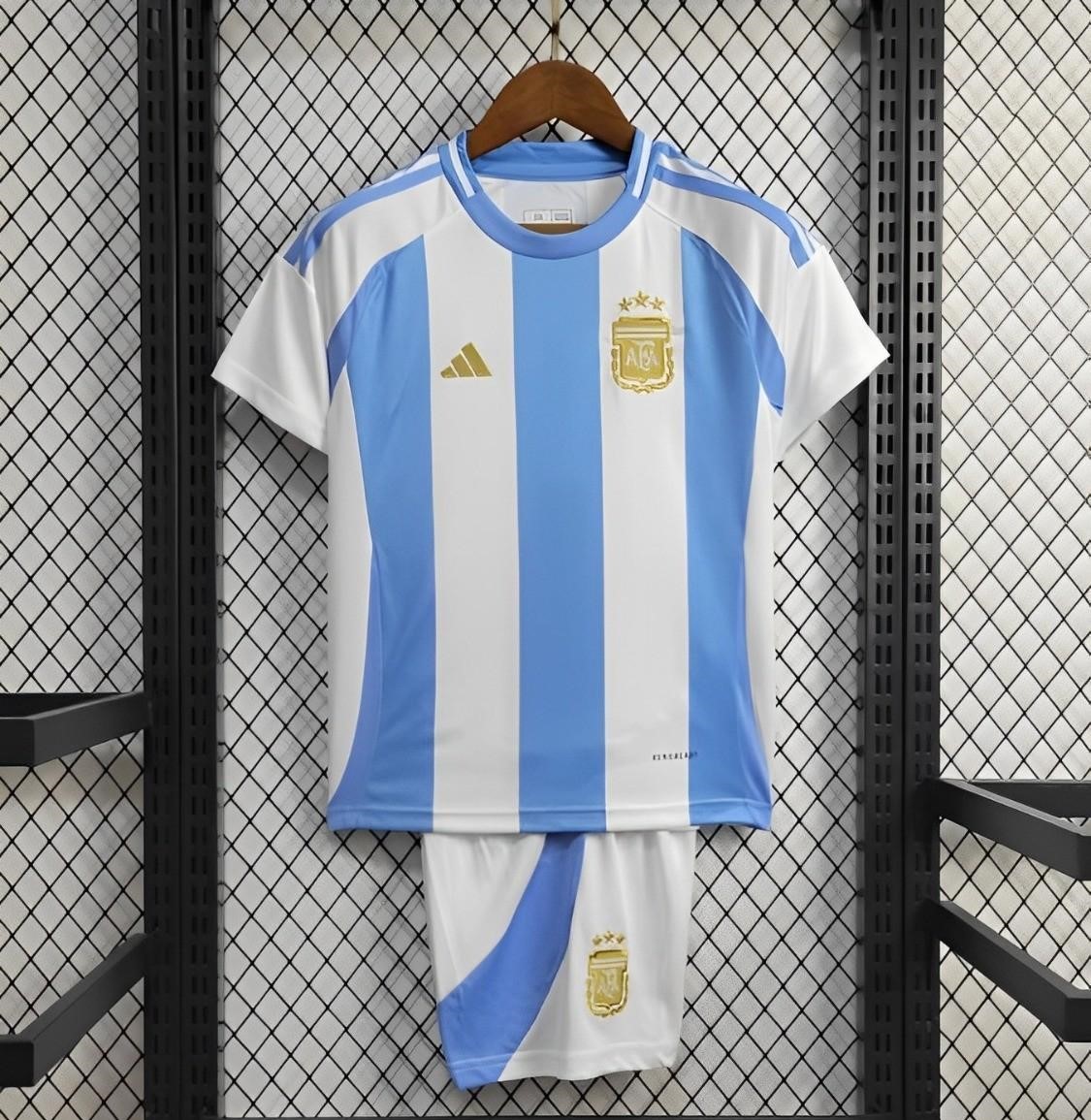 KIT CRIANÇA ARGENTINA HOME 24-25 1