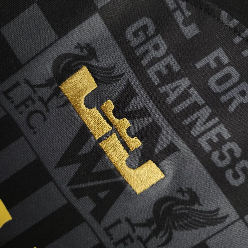 Liverpool Edição especial 24/25 - Torcedor Nike Masculina - Preta com detalhes em verde 4