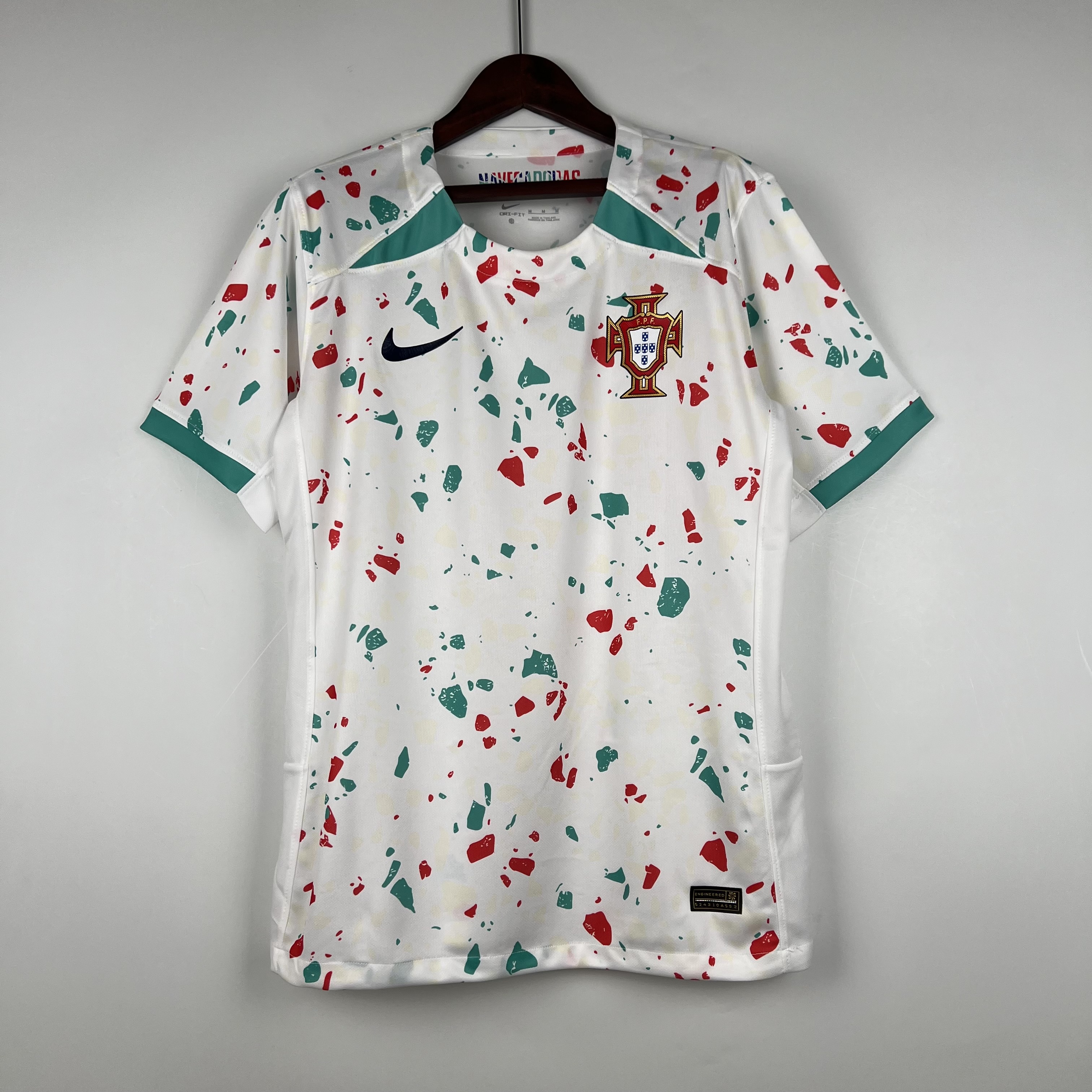 PORTUGAL AWAY 2023 Woman World Cup Branca 1