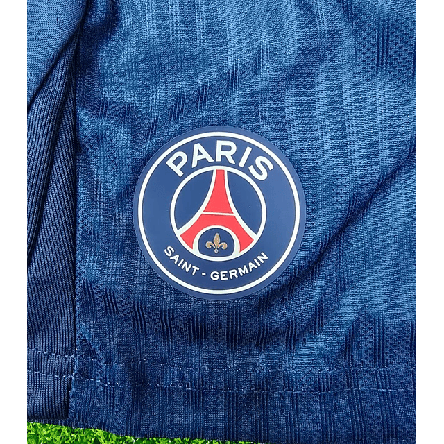 KIT CRIANÇA PSG HOME 24-25 Azul e Vermelho