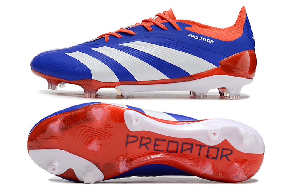 ADIDAS PREDATOR AZUL ELITE FG COM ATACADORES 6