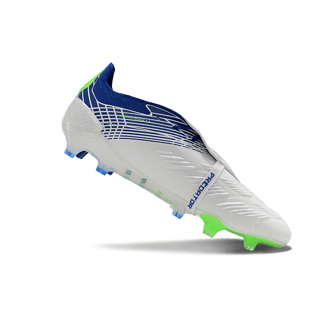 Adidas Predator Elite Laceless Boots FG Azul e Amarelo 