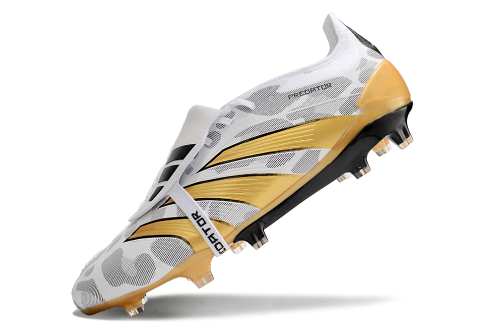 Adidas Predator Elite Laceless Boots FG Dourada 5