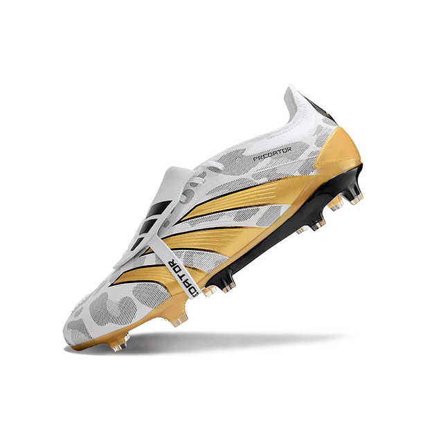 Adidas Predator Elite Laceless Boots FG Dourada