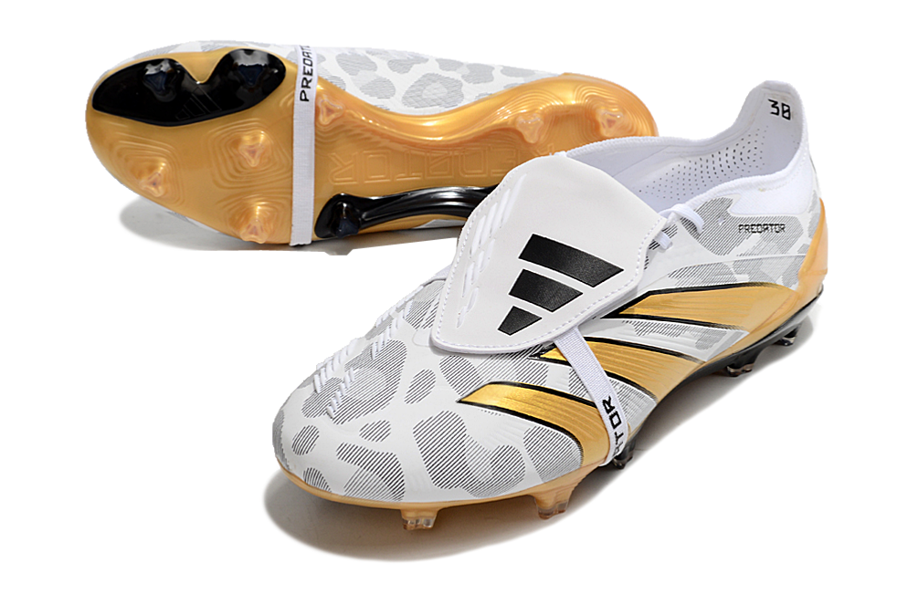 Adidas Predator Elite Laceless Boots FG Dourada 6