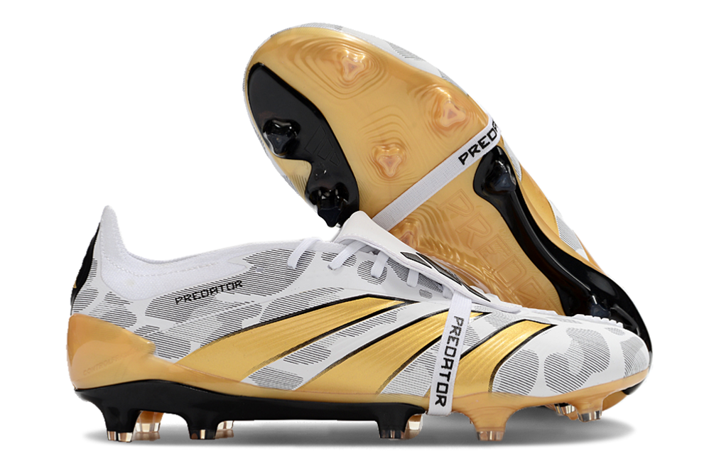 Adidas Predator Elite Laceless Boots FG Dourada 1
