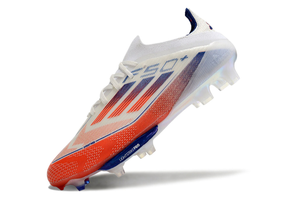 ADIDAS F50 ELITE FG LACELESS VERMELHO E BRANCO 3