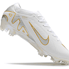 NIKE MERCURIAL AIRZOOM BRANCA E DOURADA FG ELITE 