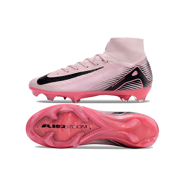 NIKE AIR ZOOM MERCURIAL SUPERFLY 10 ELITE FG ROSA E BRANCA