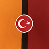 GALATASARAY HOME 24-25 LARANJA E VERMELHO