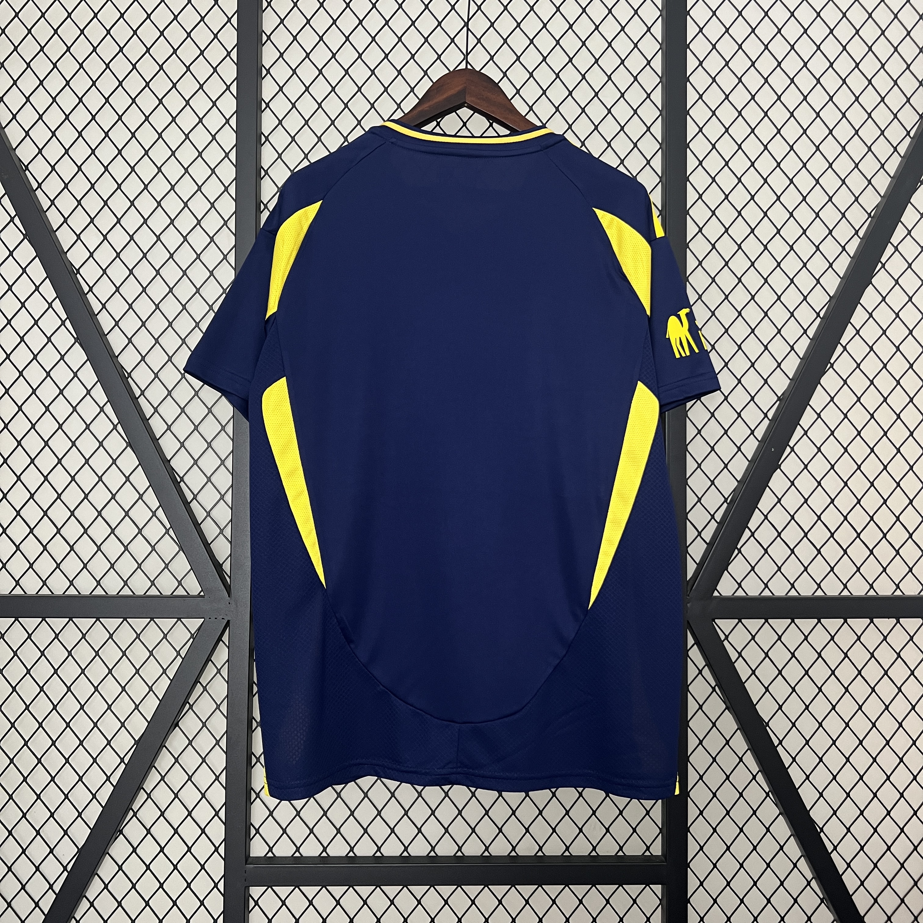 AL NASSR AWAY 24-25 AZUL E AMARELA ADIDAS 6