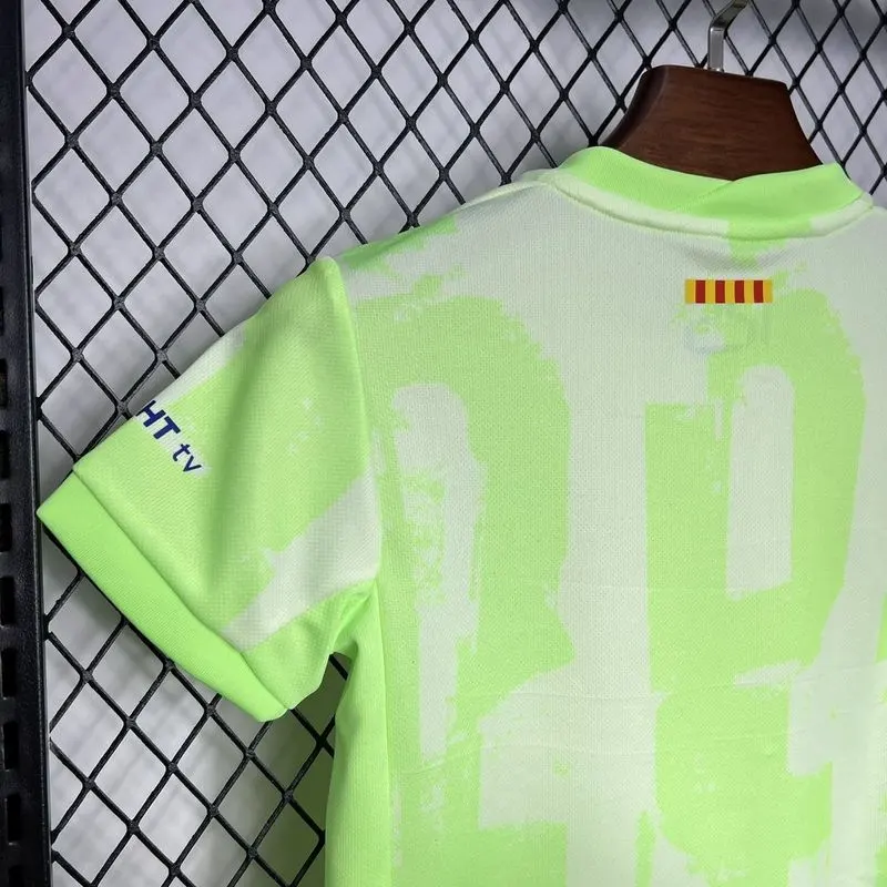 KIT CRIANÇA BARCELONA THIRD 24-25 AMARELA 3