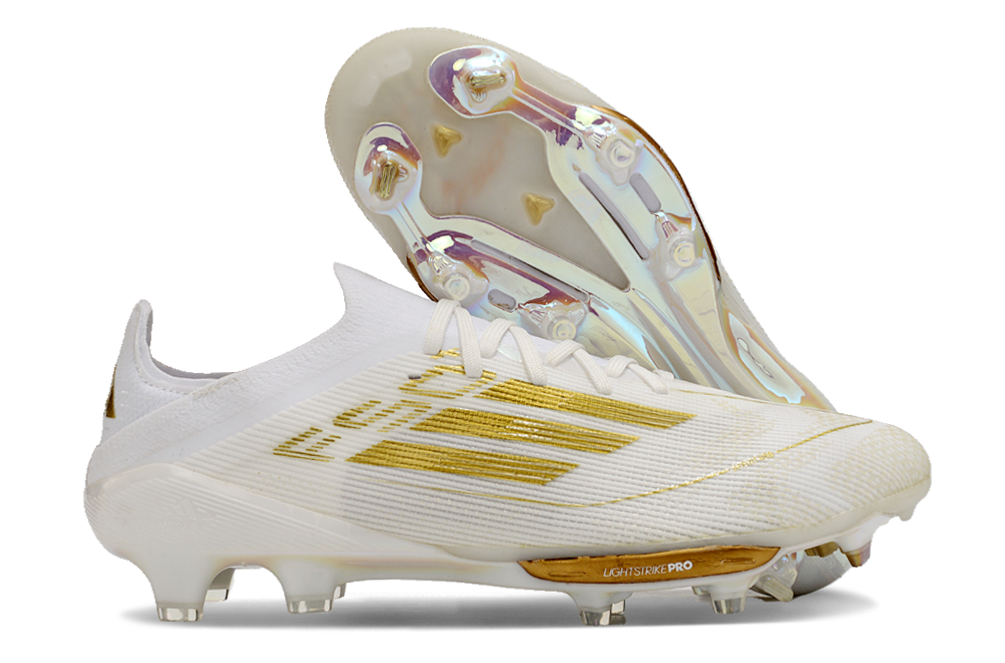ADIDAS F50 ELITE FG - GOLDEN BOOT LACELESS 1