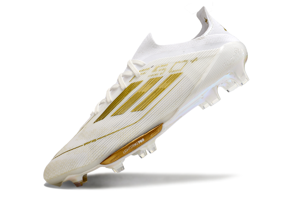 ADIDAS F50 ELITE FG - GOLDEN BOOT LACELESS 3