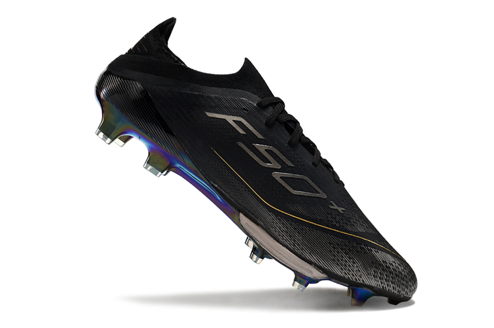ADIDAS F50 ELITE FG - ALL BLACK 2