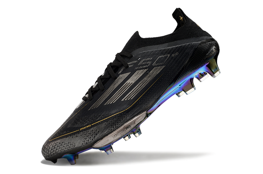 ADIDAS F50 ELITE FG - ALL BLACK 3
