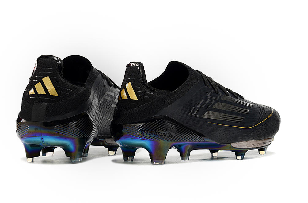 ADIDAS F50 ELITE FG - ALL BLACK 5