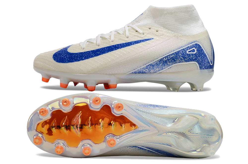 NIKE AIRZOOM MERCURIAL VAPOR 16 AG ELITE AZUL E BRANCA 3