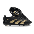 Adidas Predator Accuracy + Elite FG - Preta e Dourada 