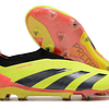 Chuteiras Adidas Predator Elite Laceless FG - Amarelo e Preto "Energy Solar Pack"