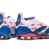 Adidas Predator Accuracy + FG Elite - Branca Azul e Rosa