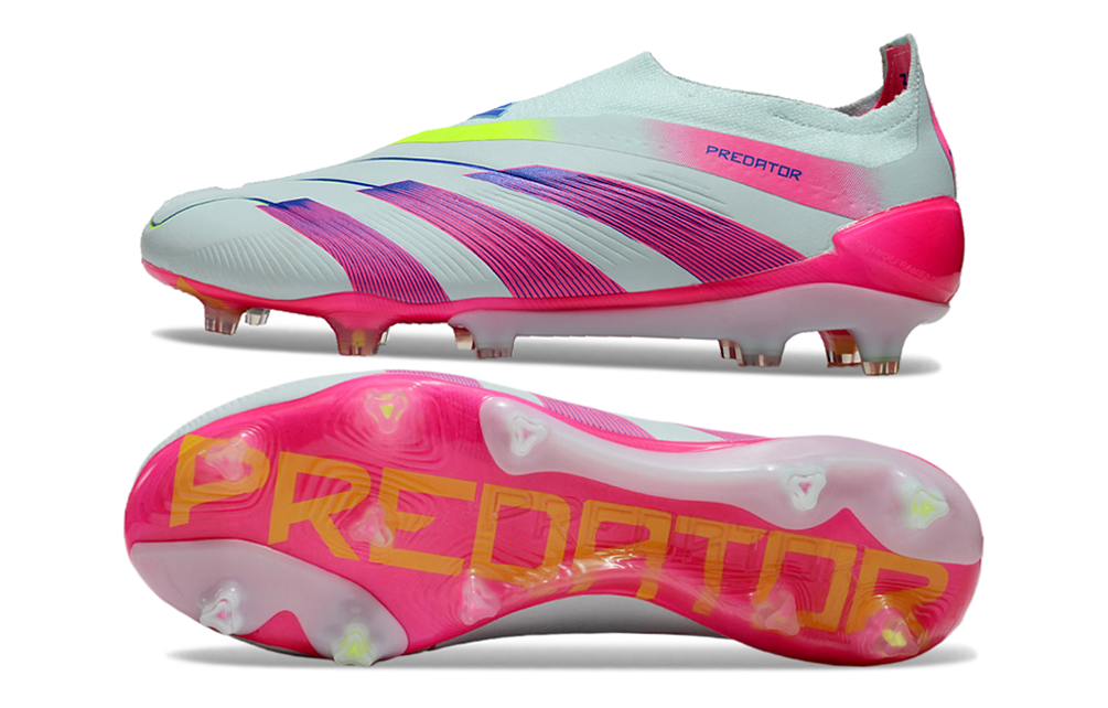 Adidas Predator Laceless Elite FG - Rosa 2
