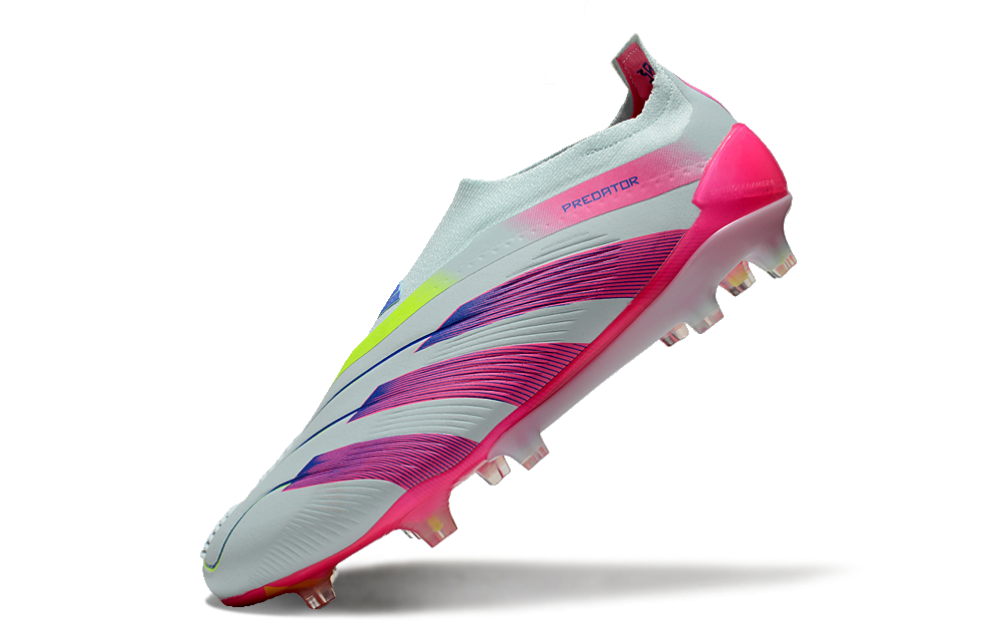 Adidas Predator Laceless Elite FG - Rosa 5