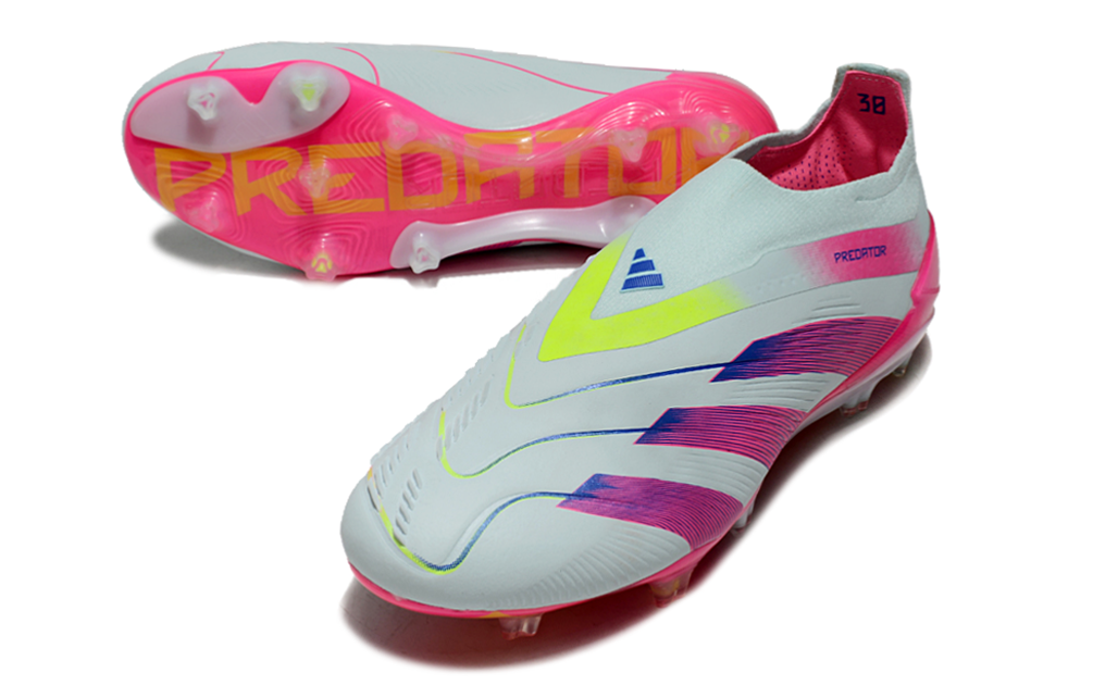 Adidas Predator Laceless Elite FG - Rosa 6