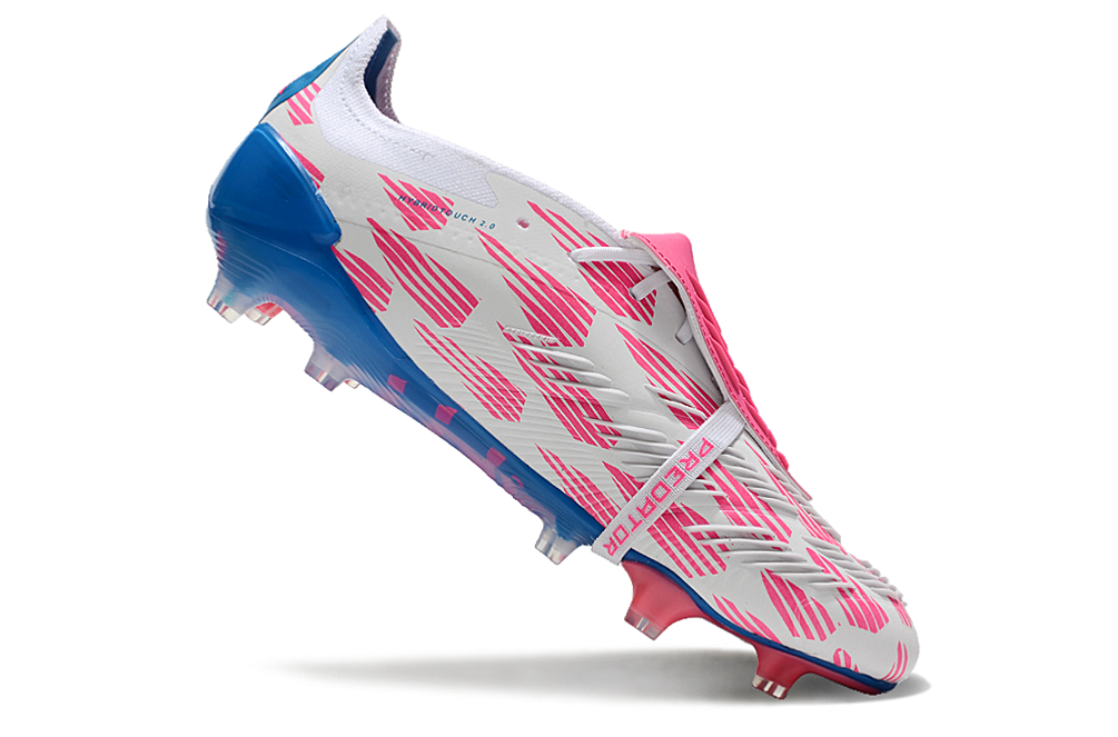 Adidas Predator Accuracy + FG Elite - Branca Azul e Rosa 3