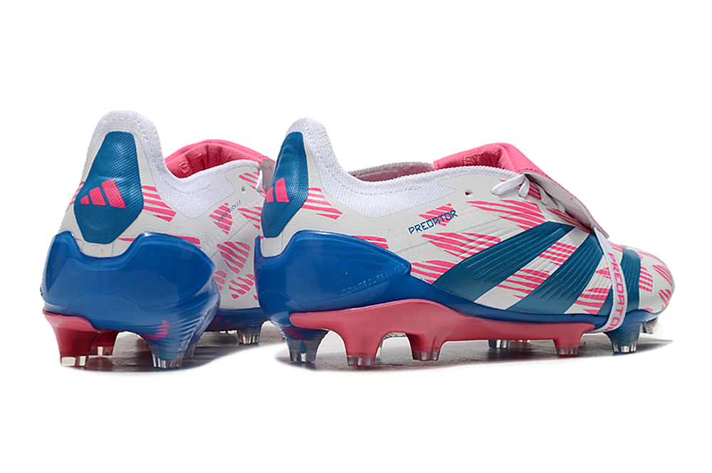 Adidas Predator Accuracy + FG Elite - Branca Azul e Rosa 4