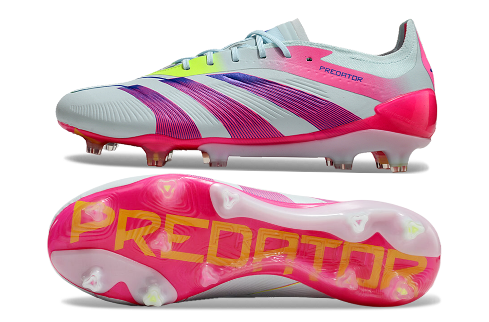 Adidas Predator Laceless Elite FG - Rosa 5