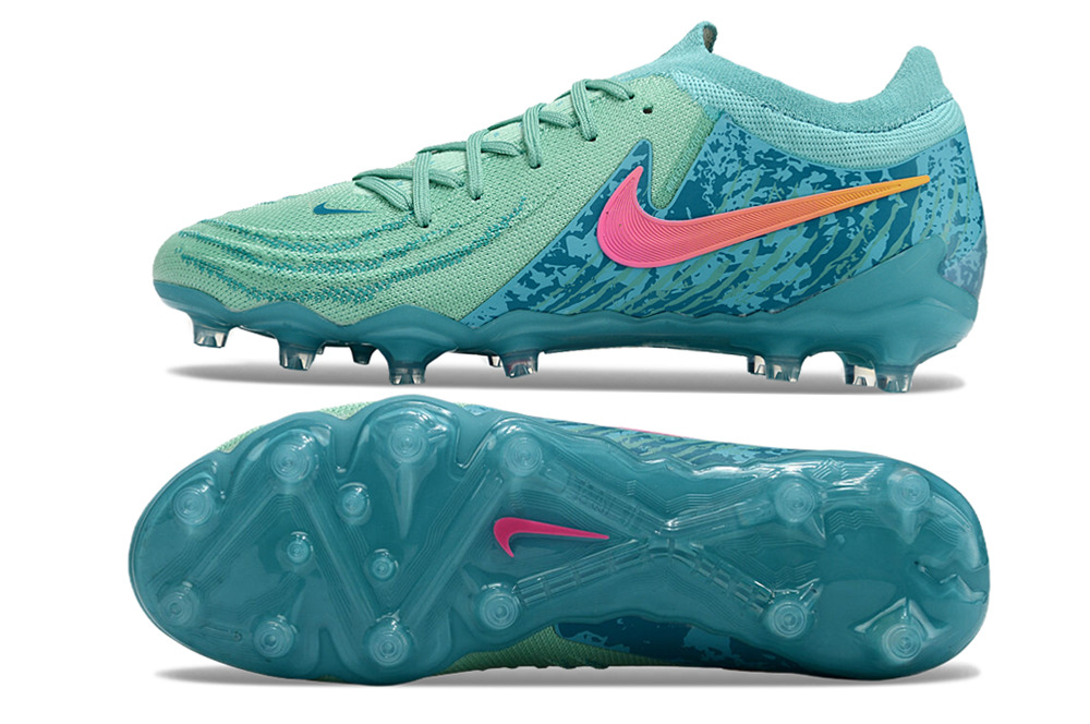 Nike Phantom GX II Elite AG - Azul e Rosa 5