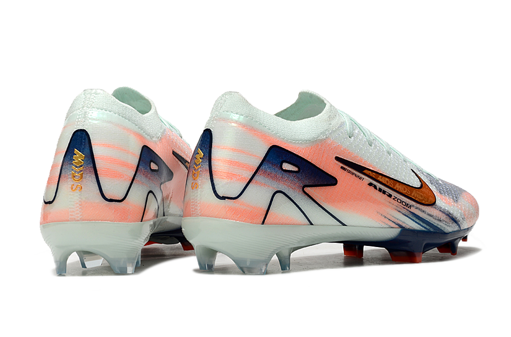 Nike Air Zoom Mercurial Vapor XV Elite FG - Branca/Amarela/Azul 5