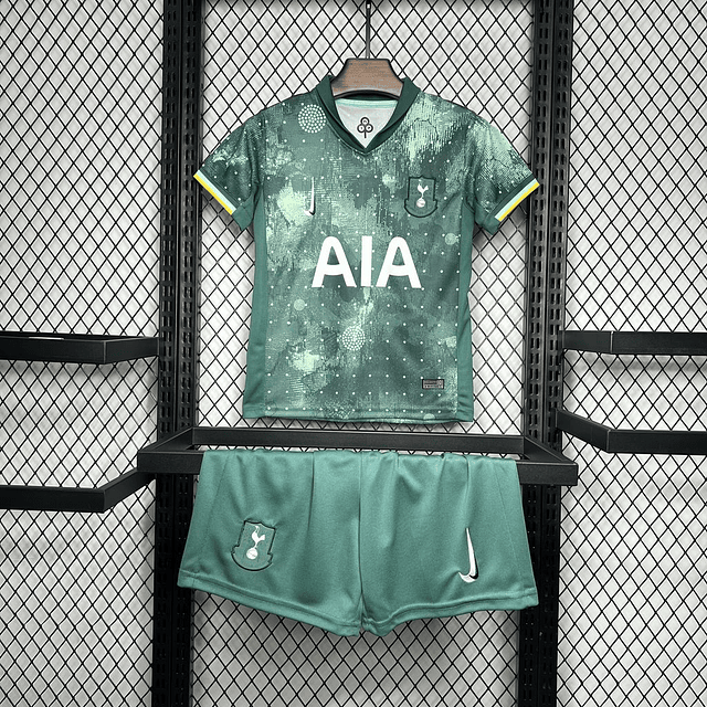 Kit Criança Tottenham Third Kit 24/25 - 