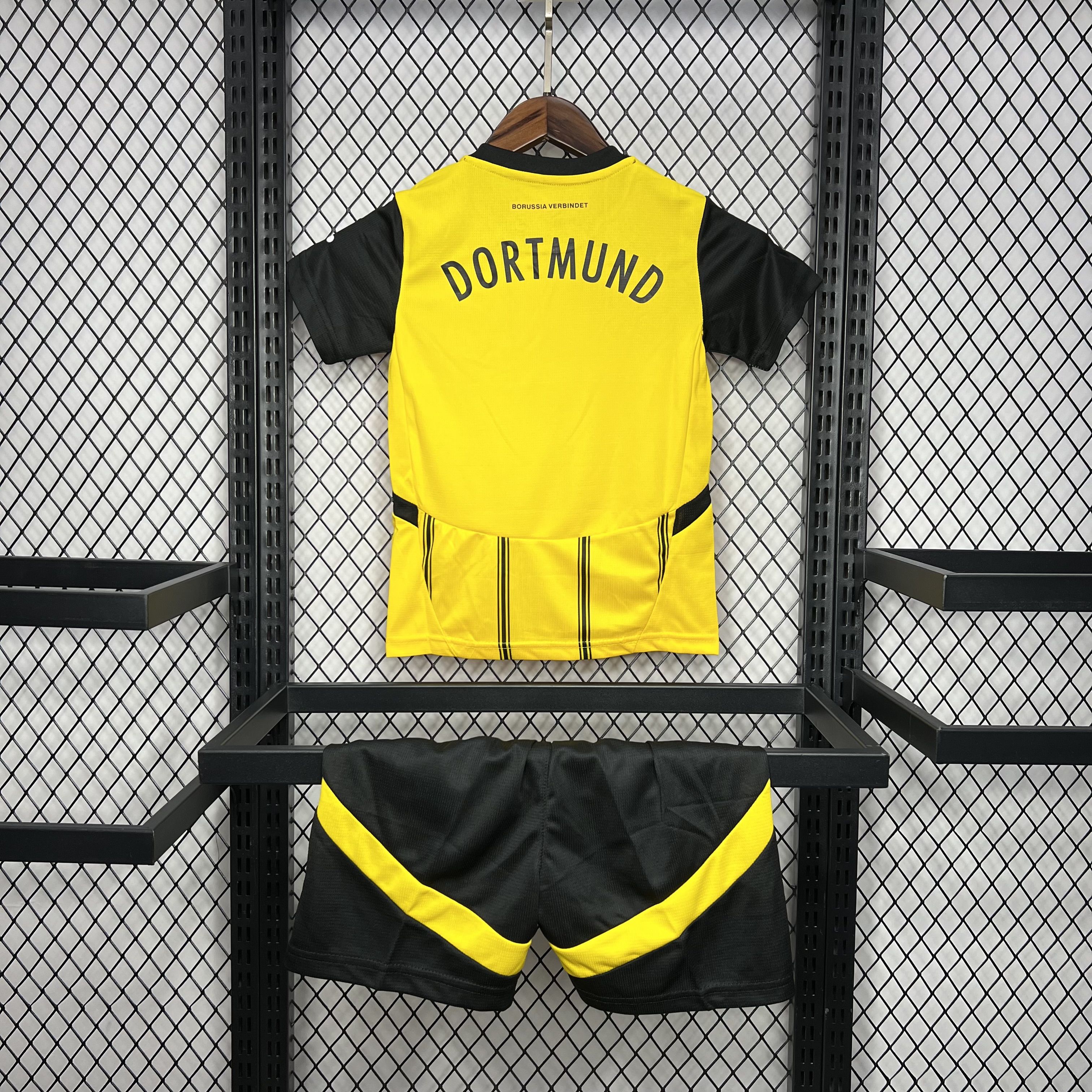 Kit Criança Borussia Dortmund Home Kit 24/25 - Amarela/Preta 2
