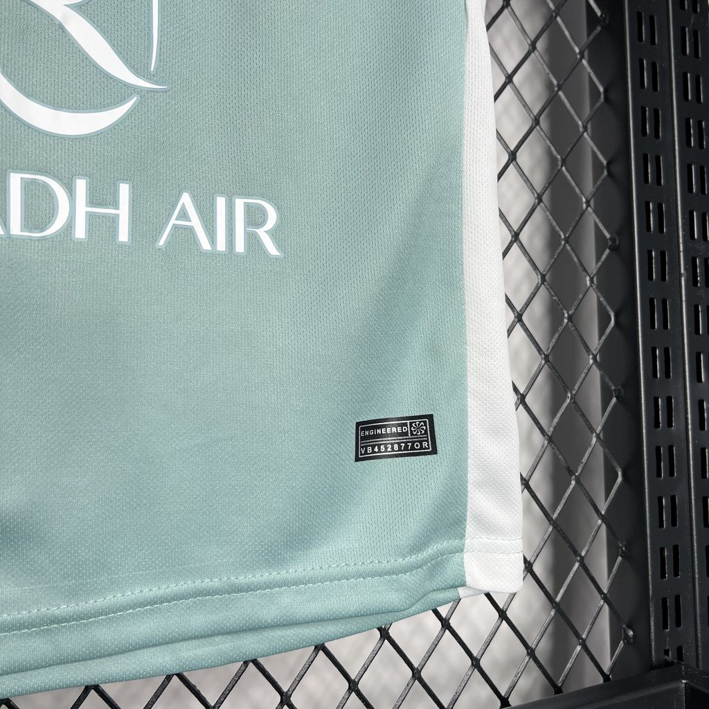 Kit Criança Atlético de Madrid Away 24/25 - Cinza/Vermelho 3