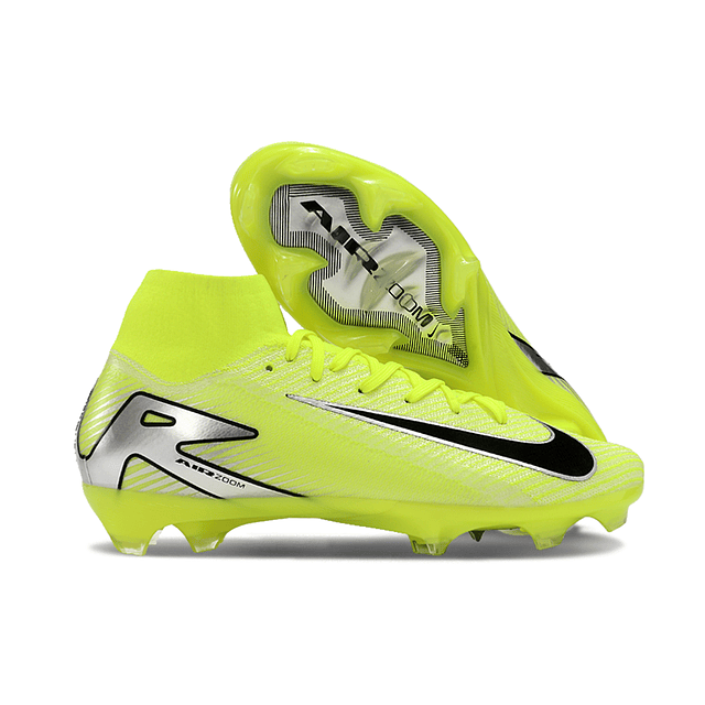 Chuteira Nike Mercurial Superfly IIX Elite FG - Amarela "Mad Voltage Pack" 