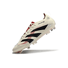 Chuteira Adidas Predator 25º Generation FG Elite Tongue - Branca/Preta/Vermelho 3