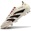 Chuteira Adidas Predator 25º Generation FG Elite Tongue - Branca/Preta/Vermelho