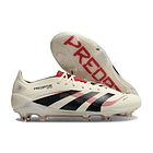 Chuteira Adidas Predator 25º Generation FG Elite Tongue - Branca/Preta/Vermelho 1
