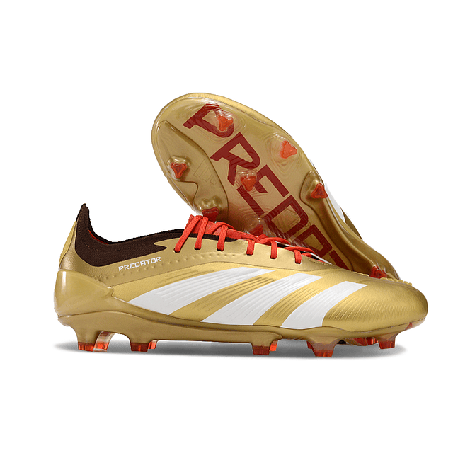 Chuteira Adidas Predator 24º Generation FG Elite - Dourada